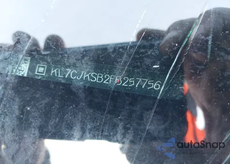 2015 Chevrolet Trax 1Ls from USA, damaged, VIN KL7CJKSB2FB257756